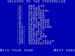 Footballer (1989)(Cult Games)